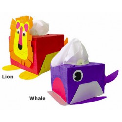 DIY Animal Paper Tissue Box 10 Pack DIY Animal Paper Tissue Box 10 Pack